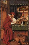 Jan Van Eyck Hl.Hieronymus Spain oil painting artist